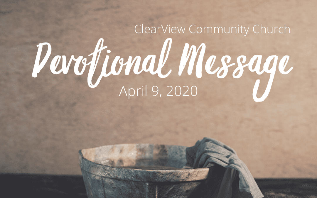 Devotional Message – April 9, 2020