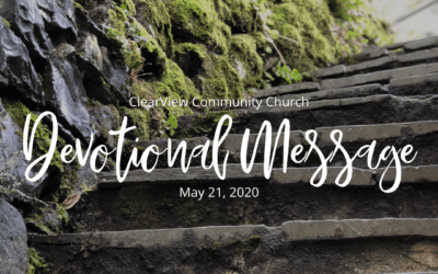 Devotional Message – May 21, 2020